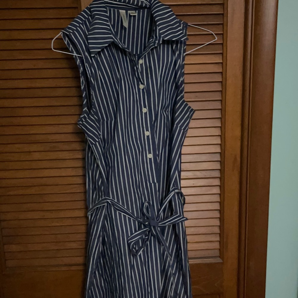 Button up dress